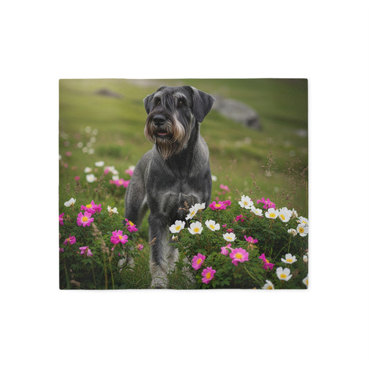 Giant Schnauzer Sweatshirt Blanket
