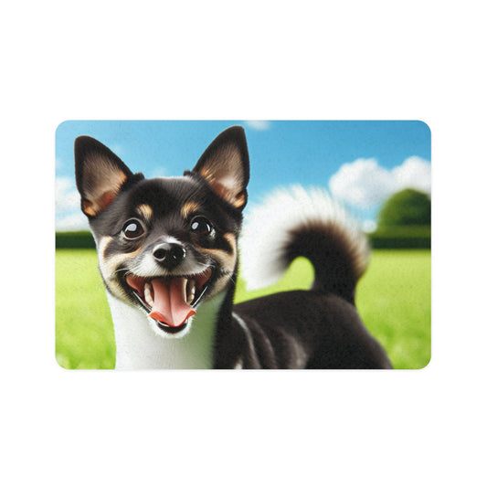 Pet Food Mat (12x18) - Japanese Terrier