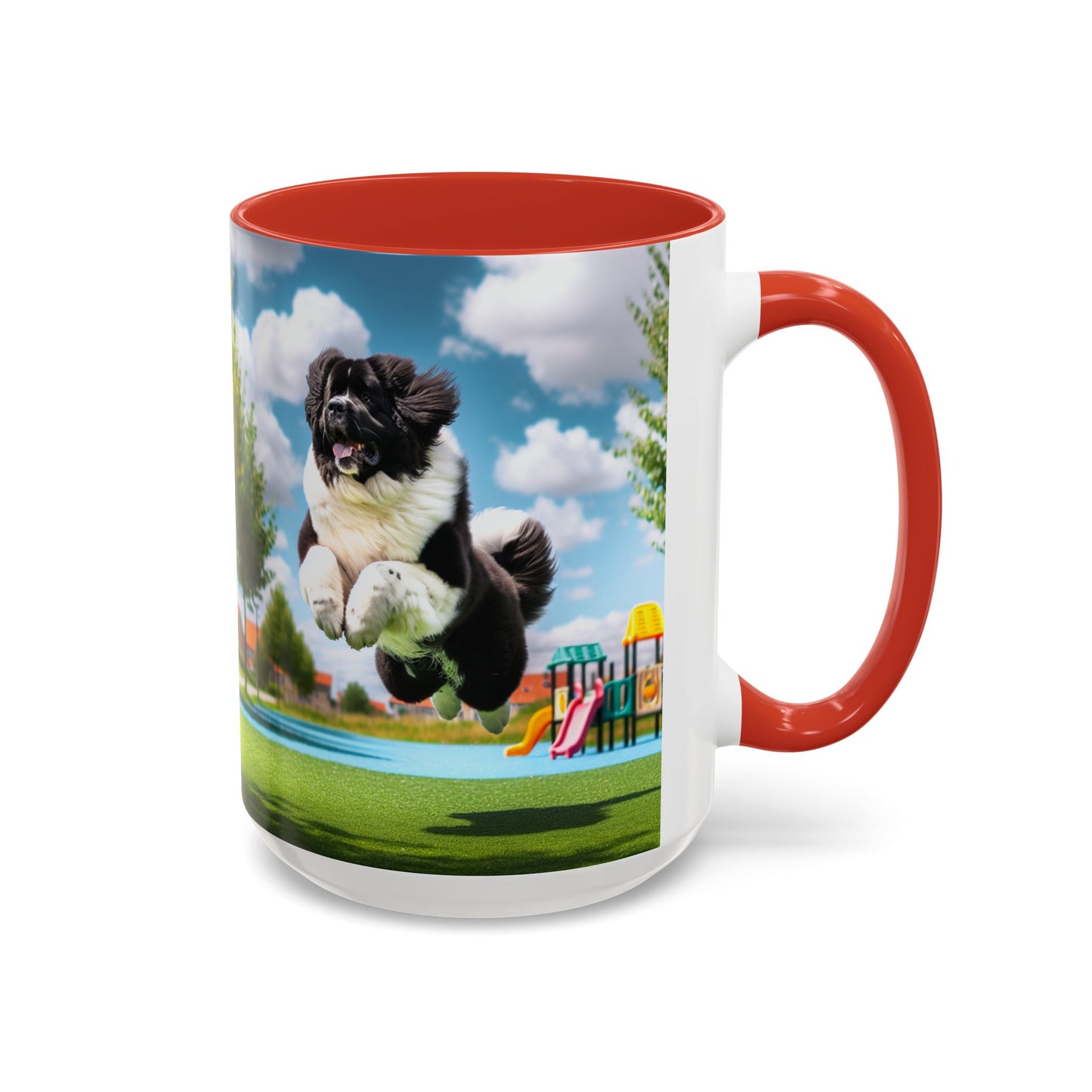 Taza de café con acento Landseer: el regalo perfecto para los amantes de los perros