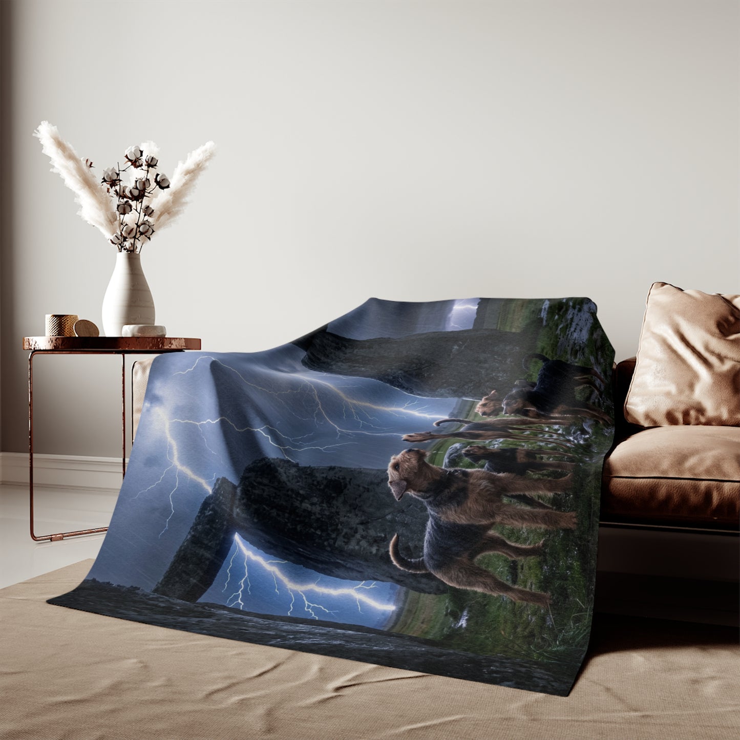 Airedale Terrier Blanket