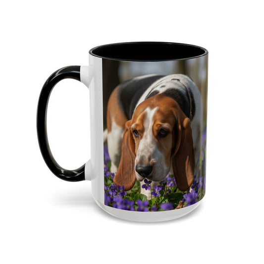 Grand Basset Griffon Vendeen Accent Coffee Mug - Perfect Gift for Dog Lovers