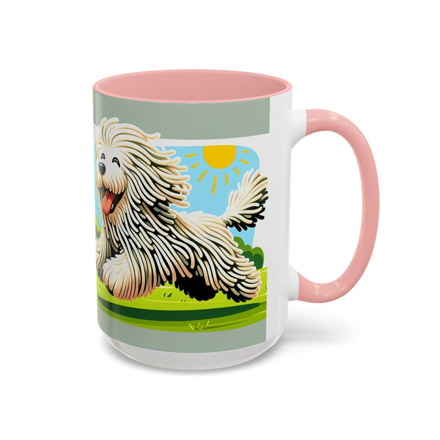 Mug Komondor Accent - Le cadeau idéal pour les amoureux des chiens