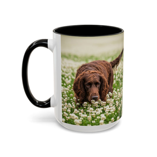 Irish Water Spaniel Accent Coffee Mug - Perfect Gift for Dog Lovers
