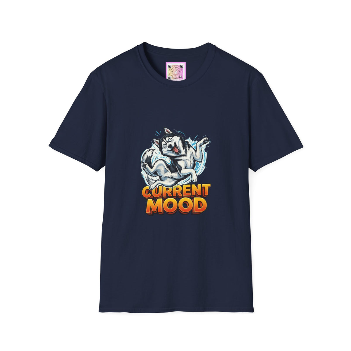Siberian Husky Current Mood Tee Shirt