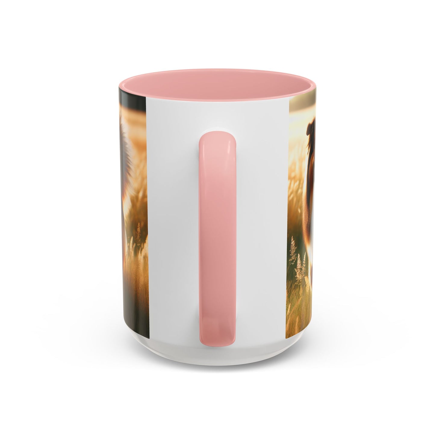 Bohemian Shepherd Accent Coffee Mug - Perfect Gift for Dog Lovers
