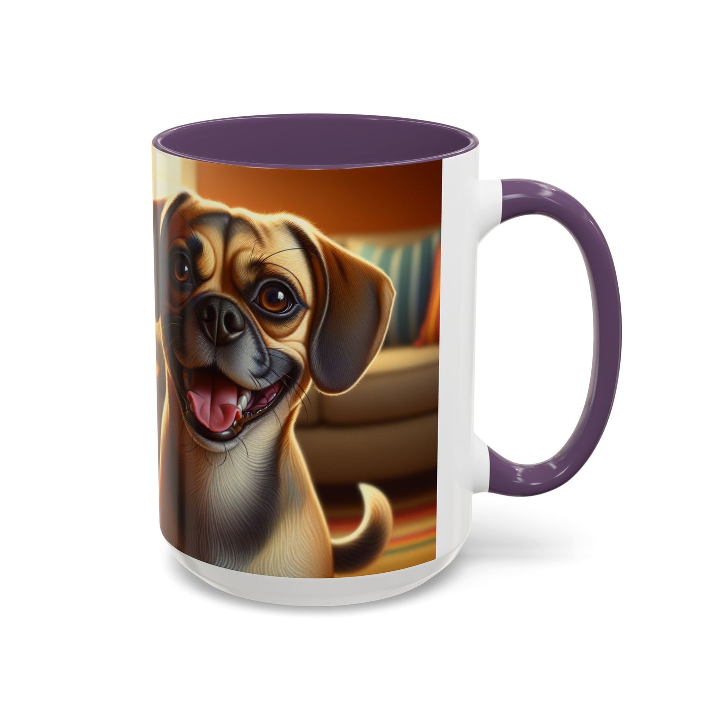 Taza de café con detalles de Puggle: el regalo perfecto para los amantes de los perros