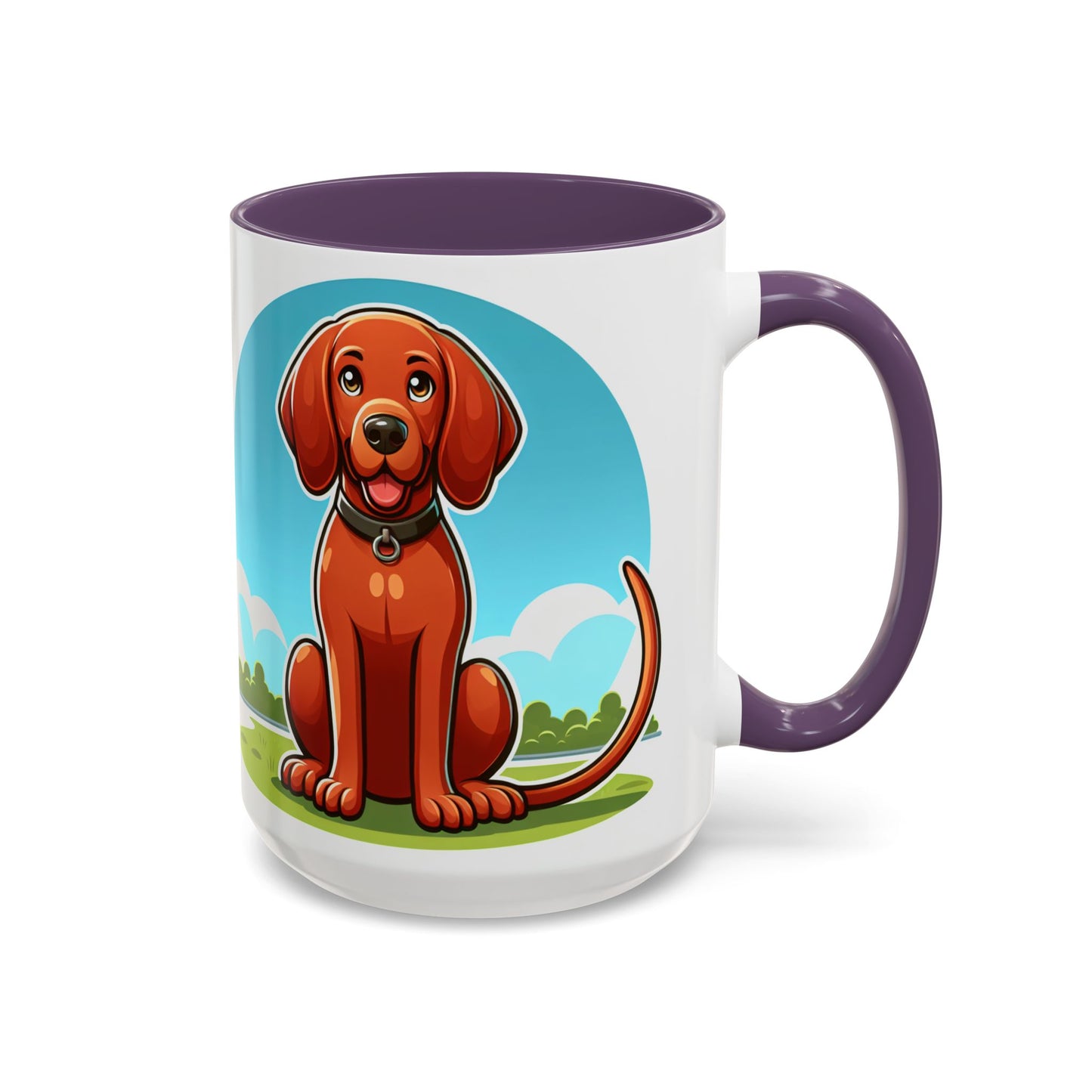 Mug à café Redbone Coonhound - Cadeau idéal pour les amoureux des chiens