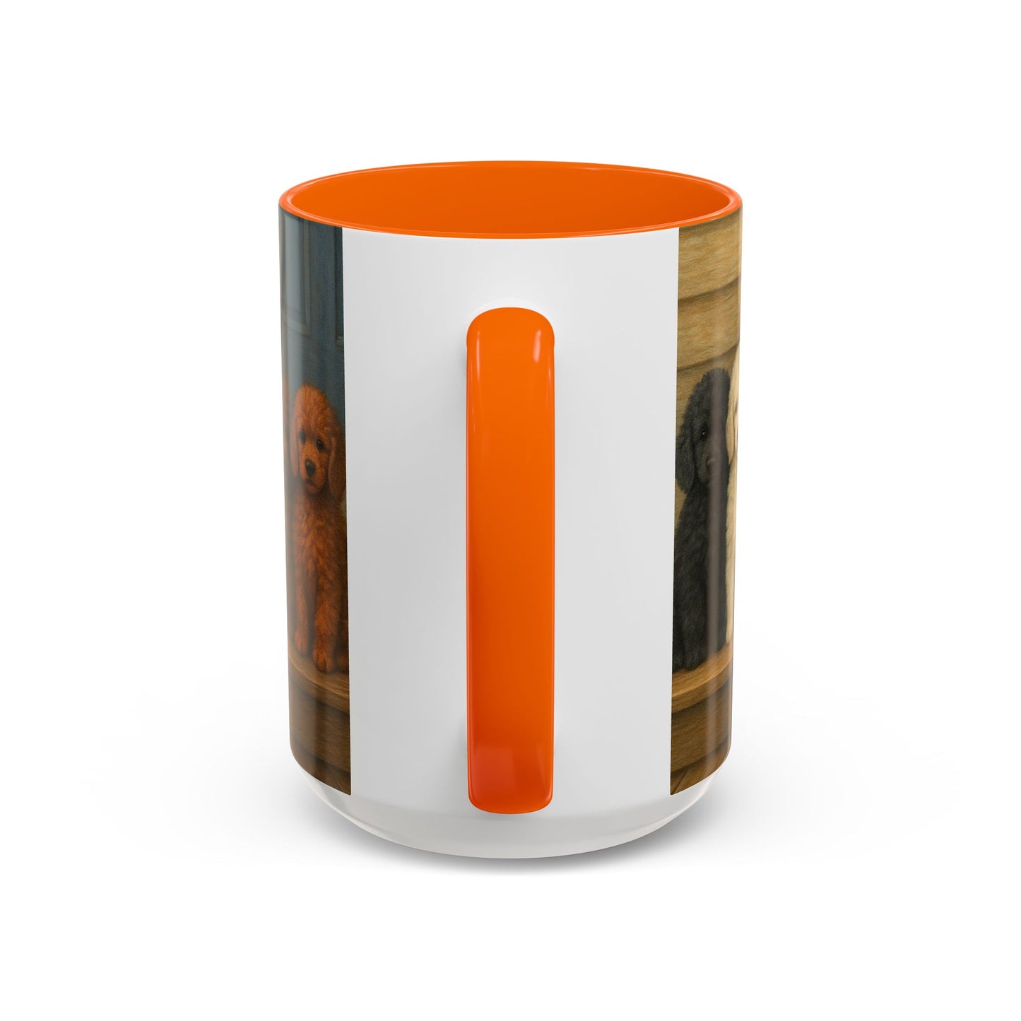 Mug à café décoratif avec motif chiots caniches - Cadeau idéal pour les amoureux des chiens