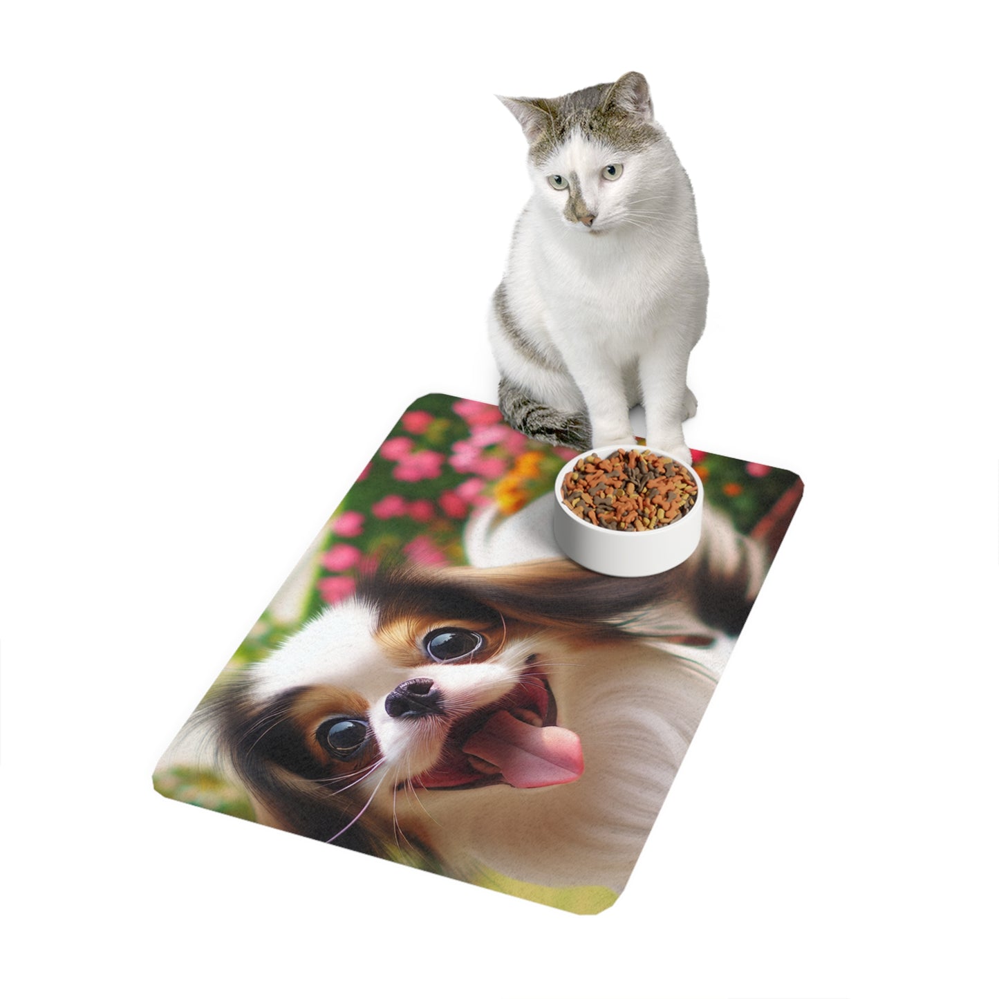 Pet Food Mat (12x18) - Japanese Chin