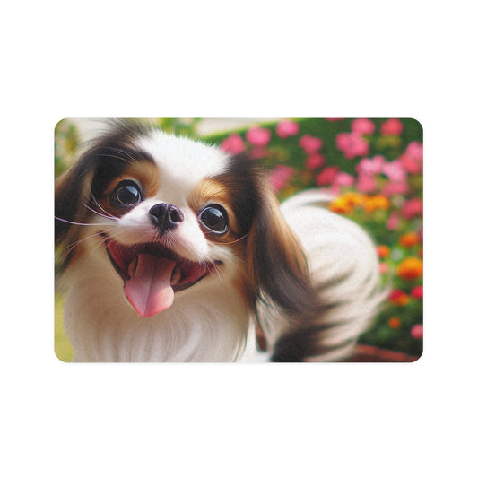 Pet Food Mat (12x18) - Japanese Chin