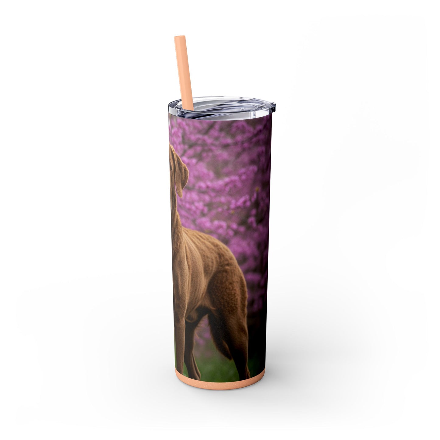 Gobelet isotherme Chesapeake Bay Retriever avec paille, 590 ml