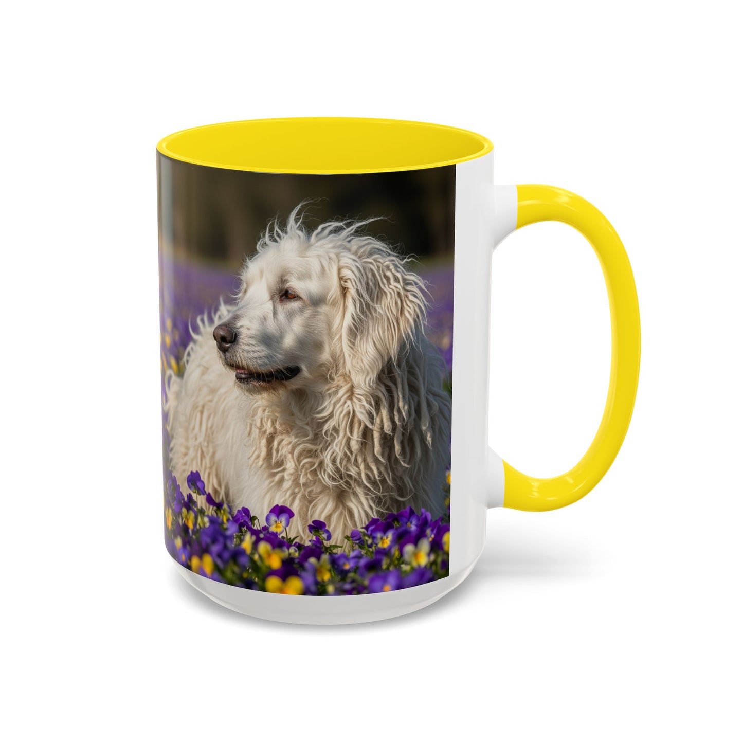 Taza de café con detalles de Komondor: el regalo perfecto para los amantes de los perros