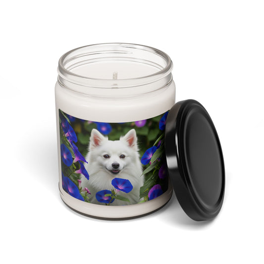 Japanese Spitz- Scented Soy Candle, 9oz