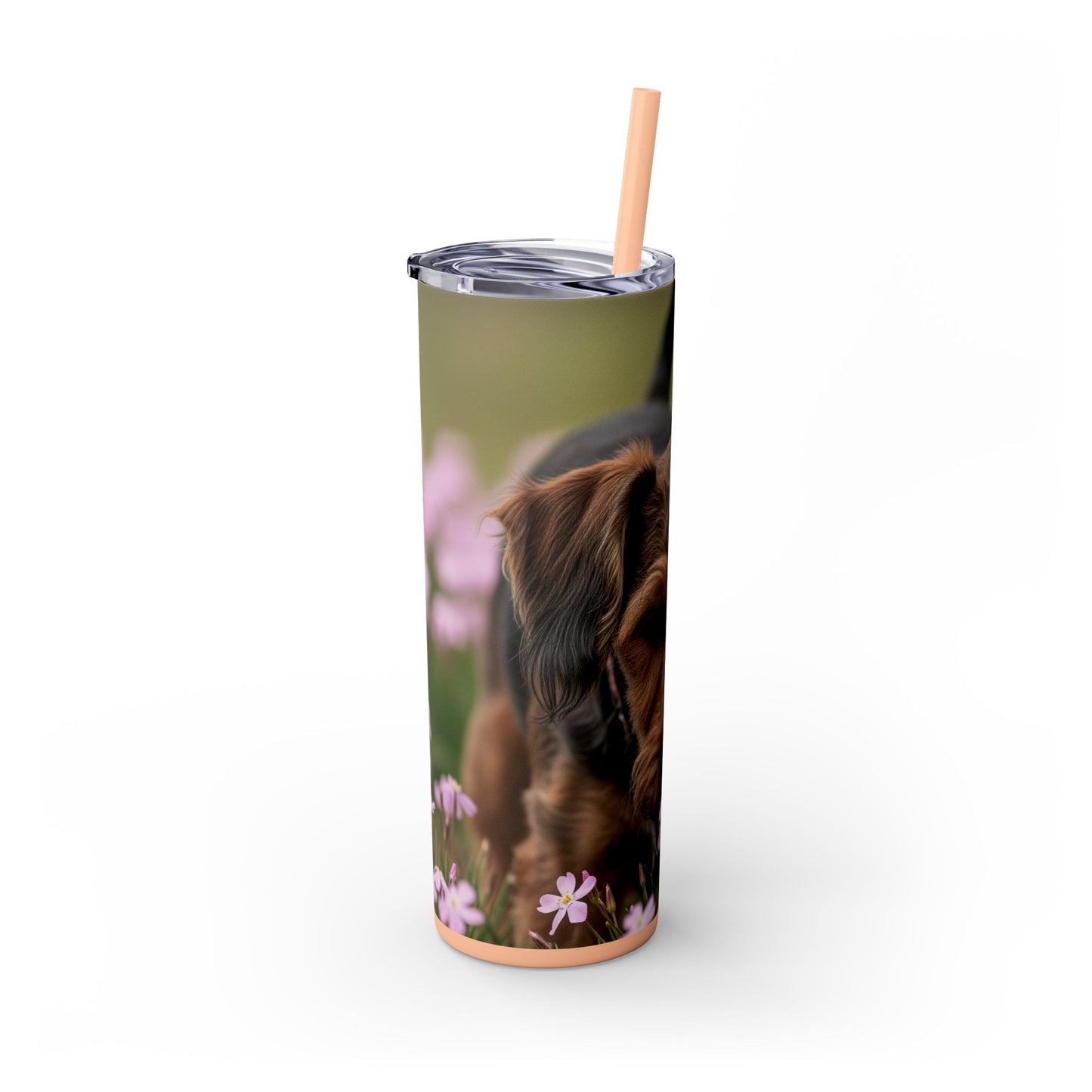 Gobelet isotherme Cesky Terrier avec paille, 590 ml
