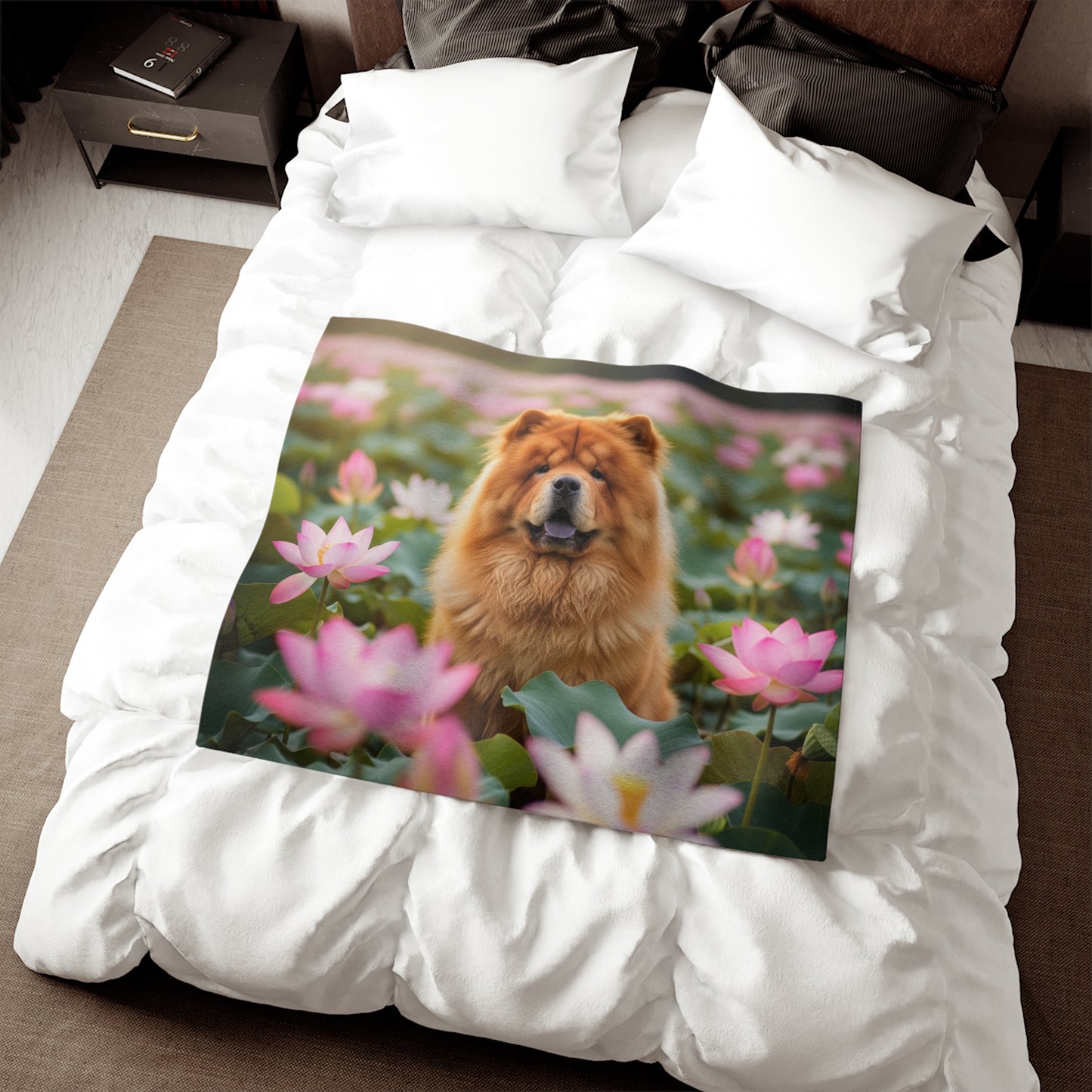 Manta de sudadera Chow Chow