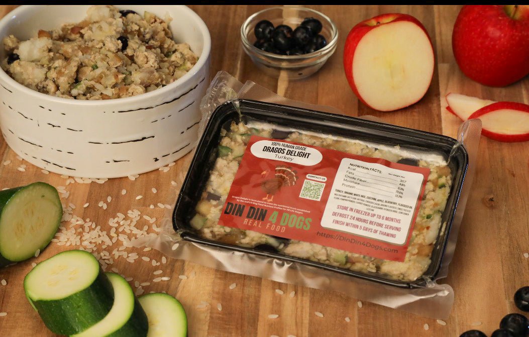 Dinde savoureuse - le carton contient 24 repas de 225 g