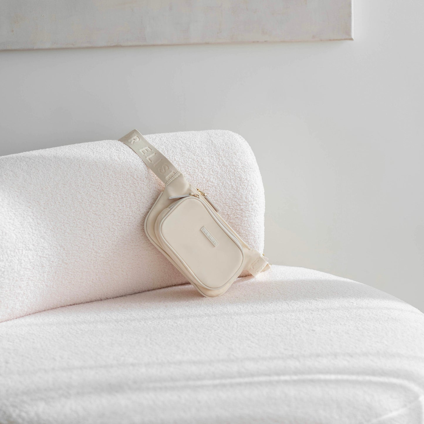 Dog Walking Bag - Bone