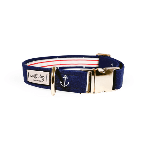 Collier pour chien Anchors Away à boucle nautique et martingale