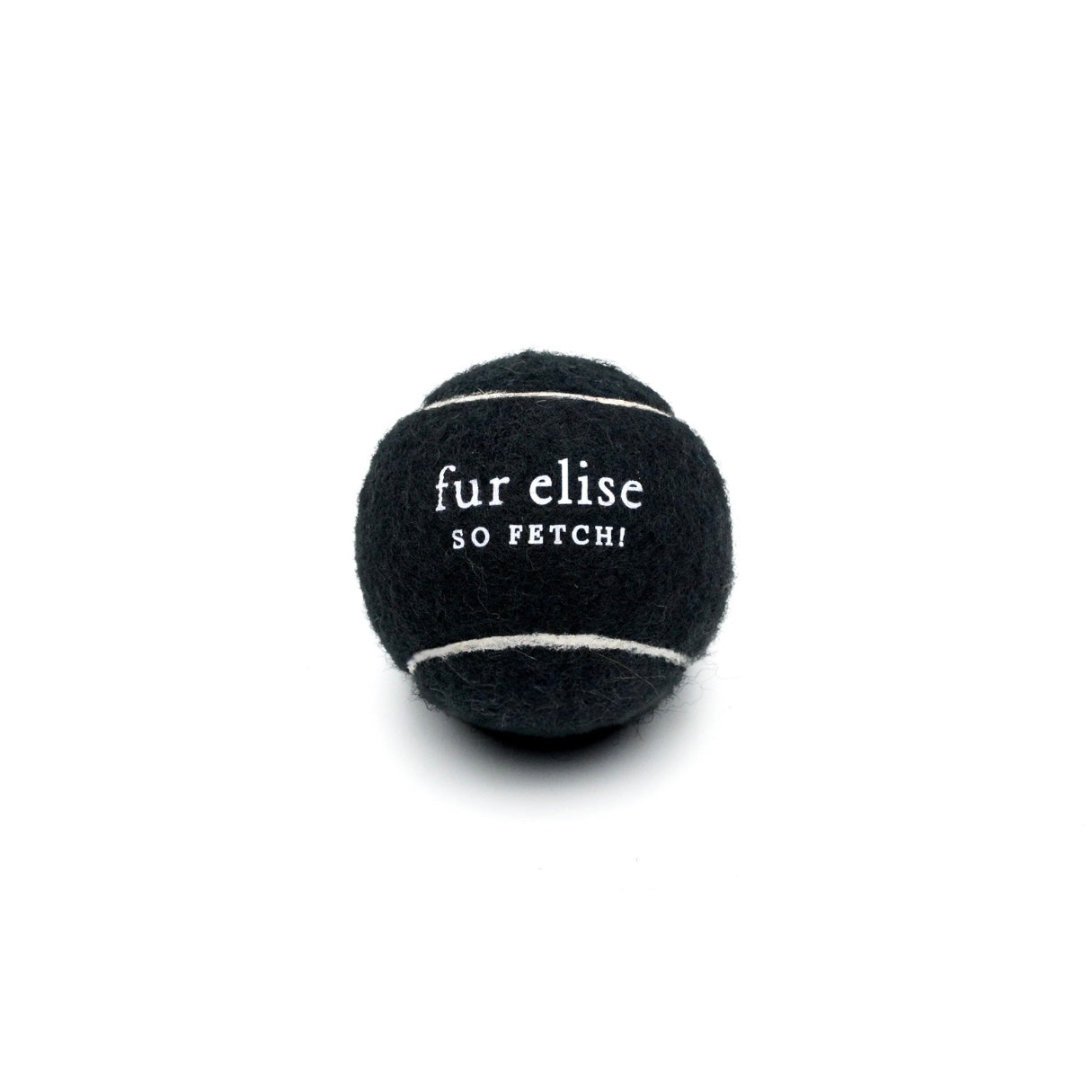 So Fetch! Lot de 3 balles de tennis - Noires