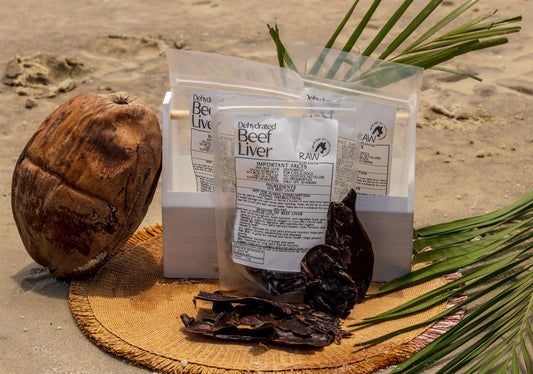 Foie de bœuf déshydraté pour chats et chiens — 100 % naturel | Raw Instincts Florida | 99 g