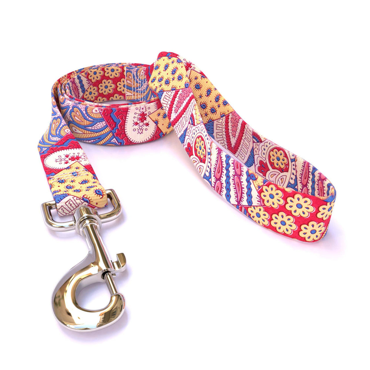 Correa para perro con patchwork bohemio