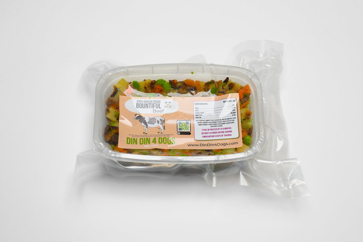 Razas pequeñas - Carne abundante, la caja incluye 30 comidas de 4 oz