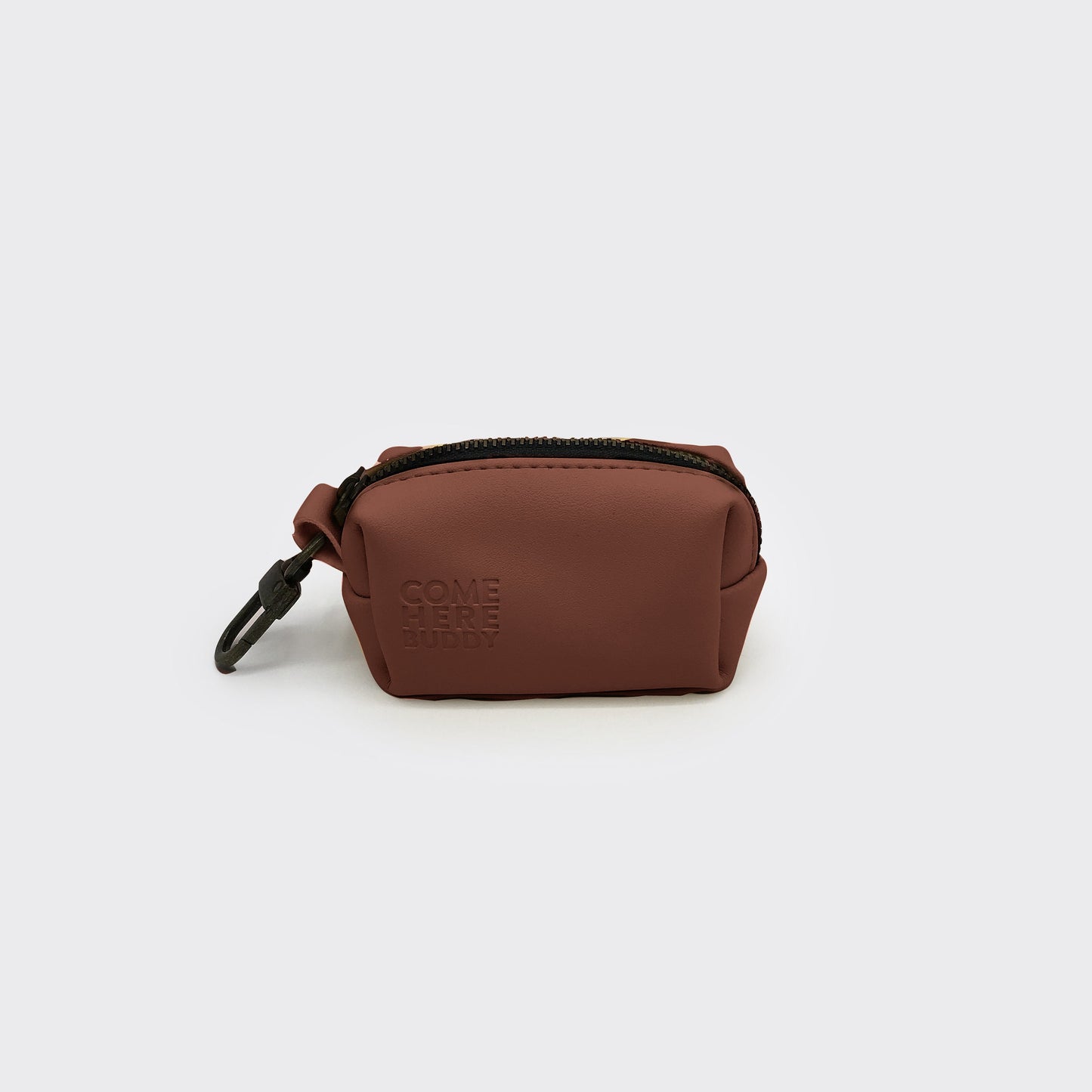 Distributeur de sacs à déjections canines en cuir