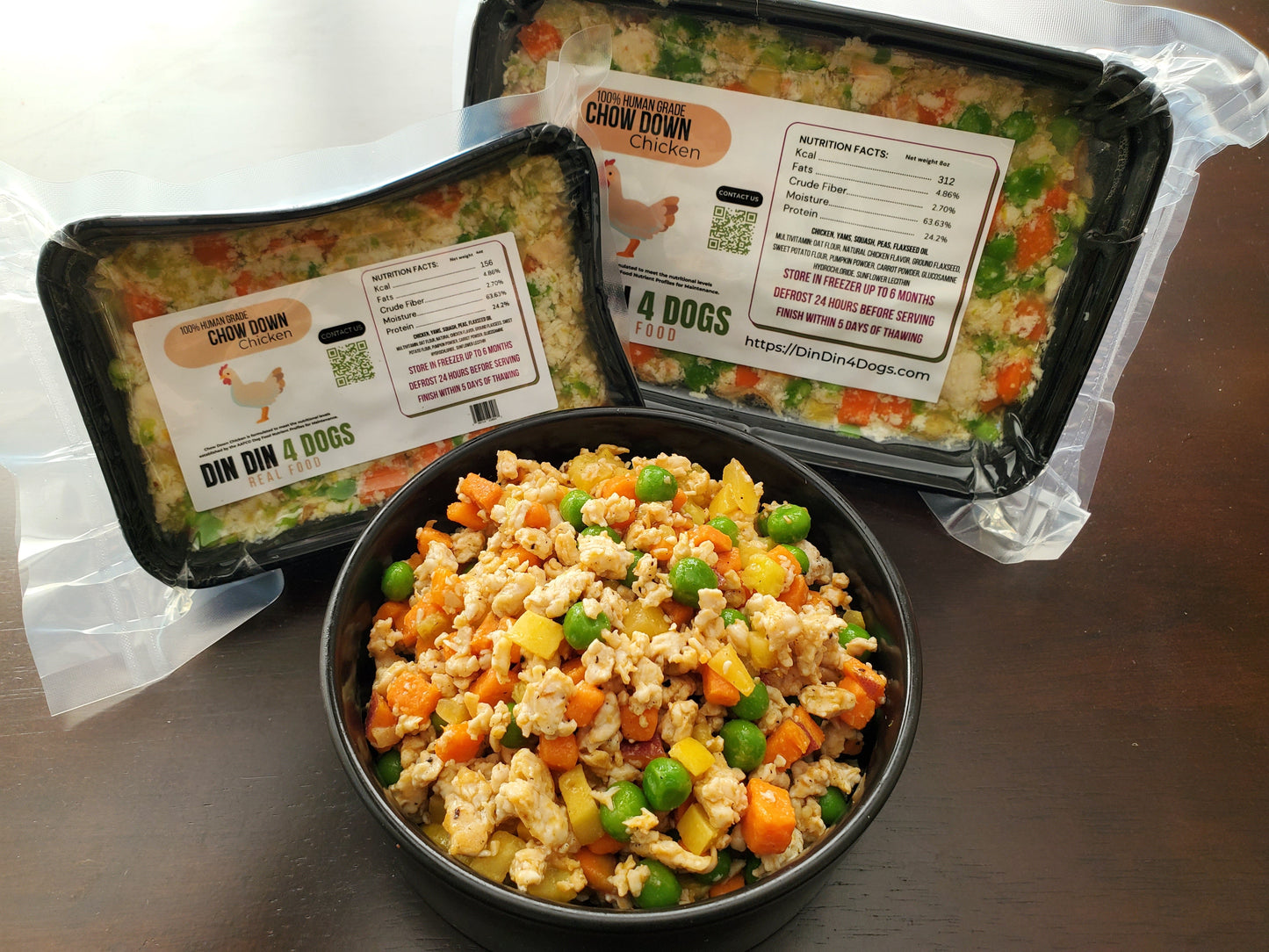 Chow Down Chicken - Paquete de muestra de 8
