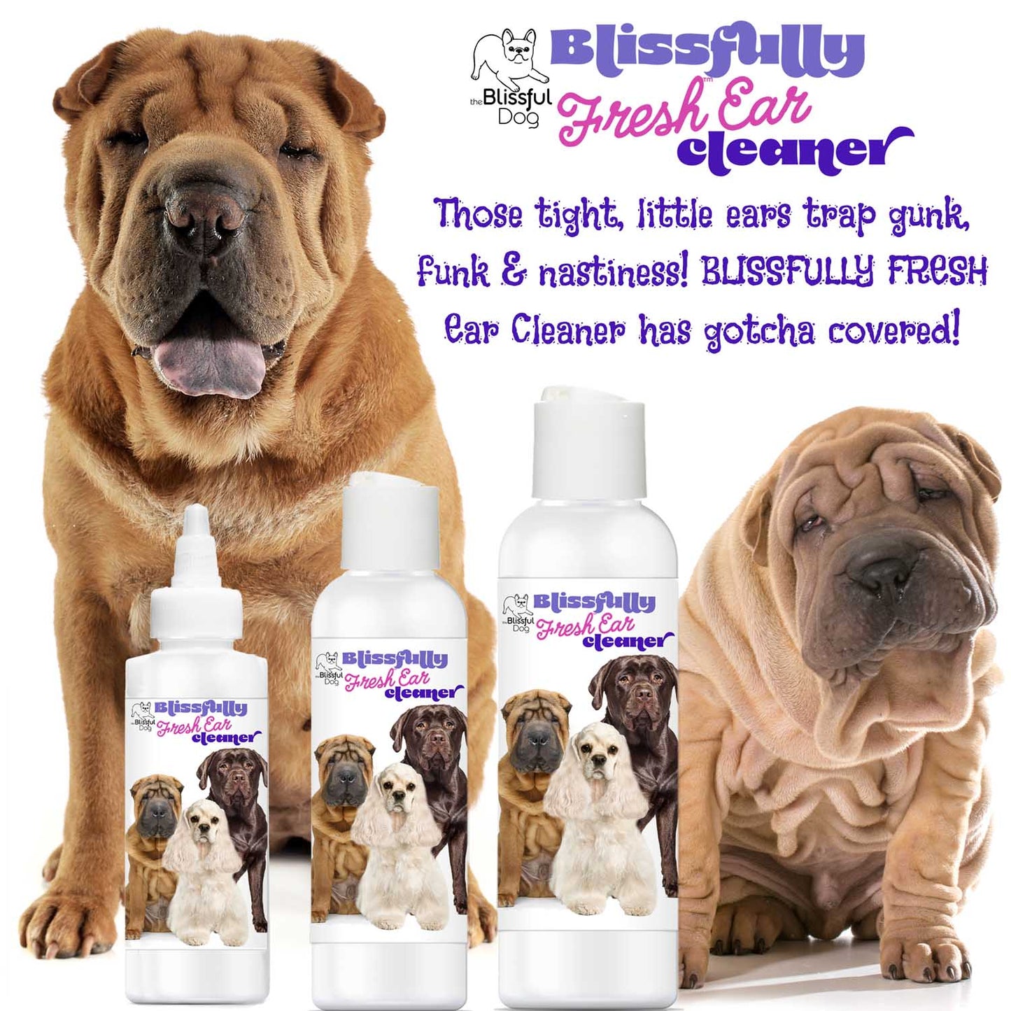 Limpiador de oídos para perros Blissfully Fresh™
