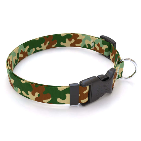Collier pour chien camouflage