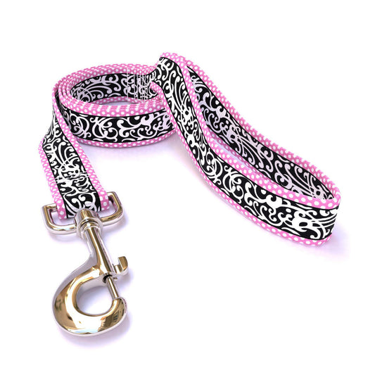 Laisse rose Chantilly pour chien