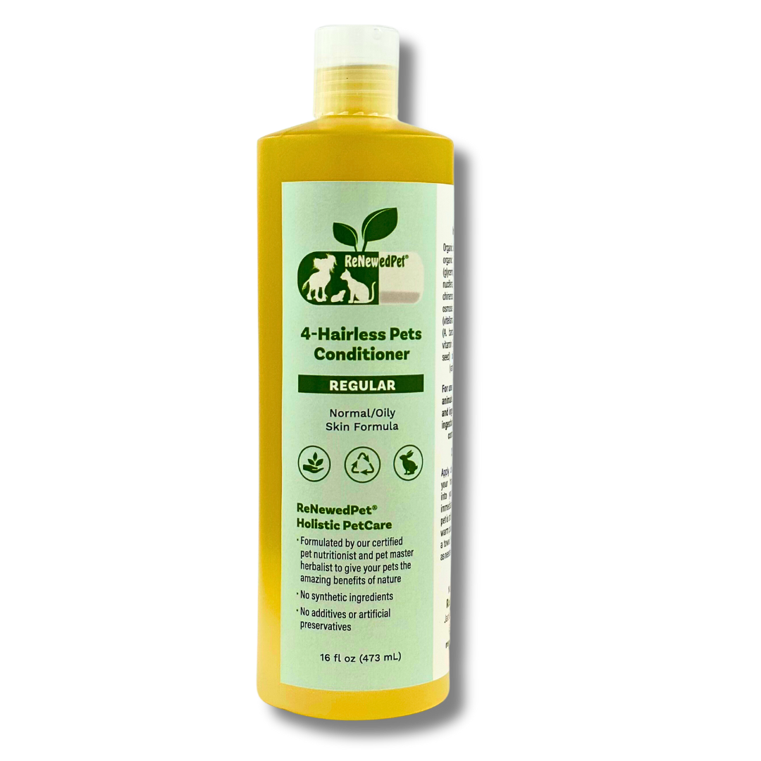 Acondicionador regular para mascotas sin pelo 4-HAIRLESS