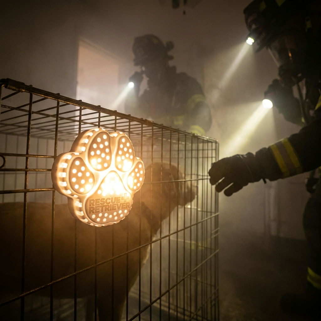 Détecteur de fumée pour animaux Rescue+Retriever