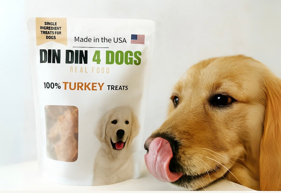 100% Turkey Dog Treats, 5 Ounce Bag, Single Ingredient, High Protein