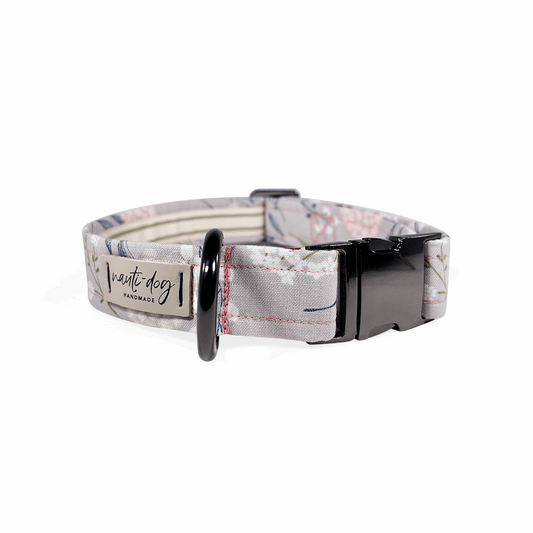 Collier pour chien Elderberry Silver Fall Mod à boucle florale et martingale
