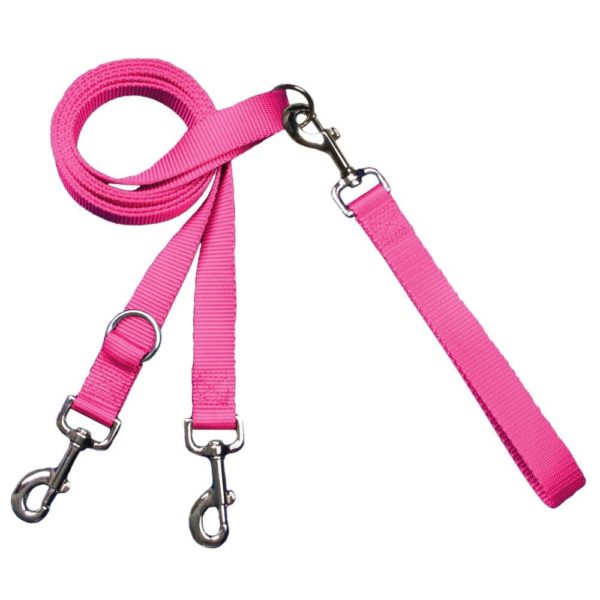 Arnés antitirones para perros Freedom color rosa intenso