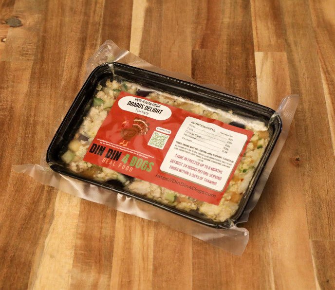 Dinde savoureuse - le carton contient 24 repas de 225 g