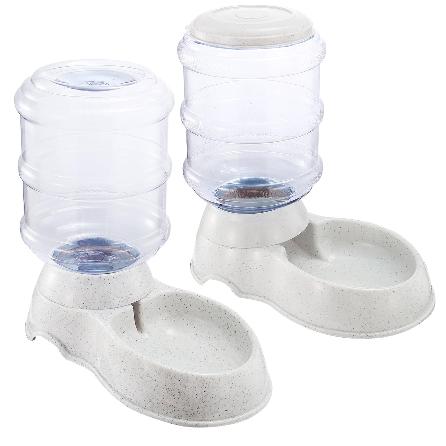 Distributeur d'eau automatique pour animaux de compagnie (chats et chiens) - 3,5 L / 1 gal - Abreuvoir à gravité