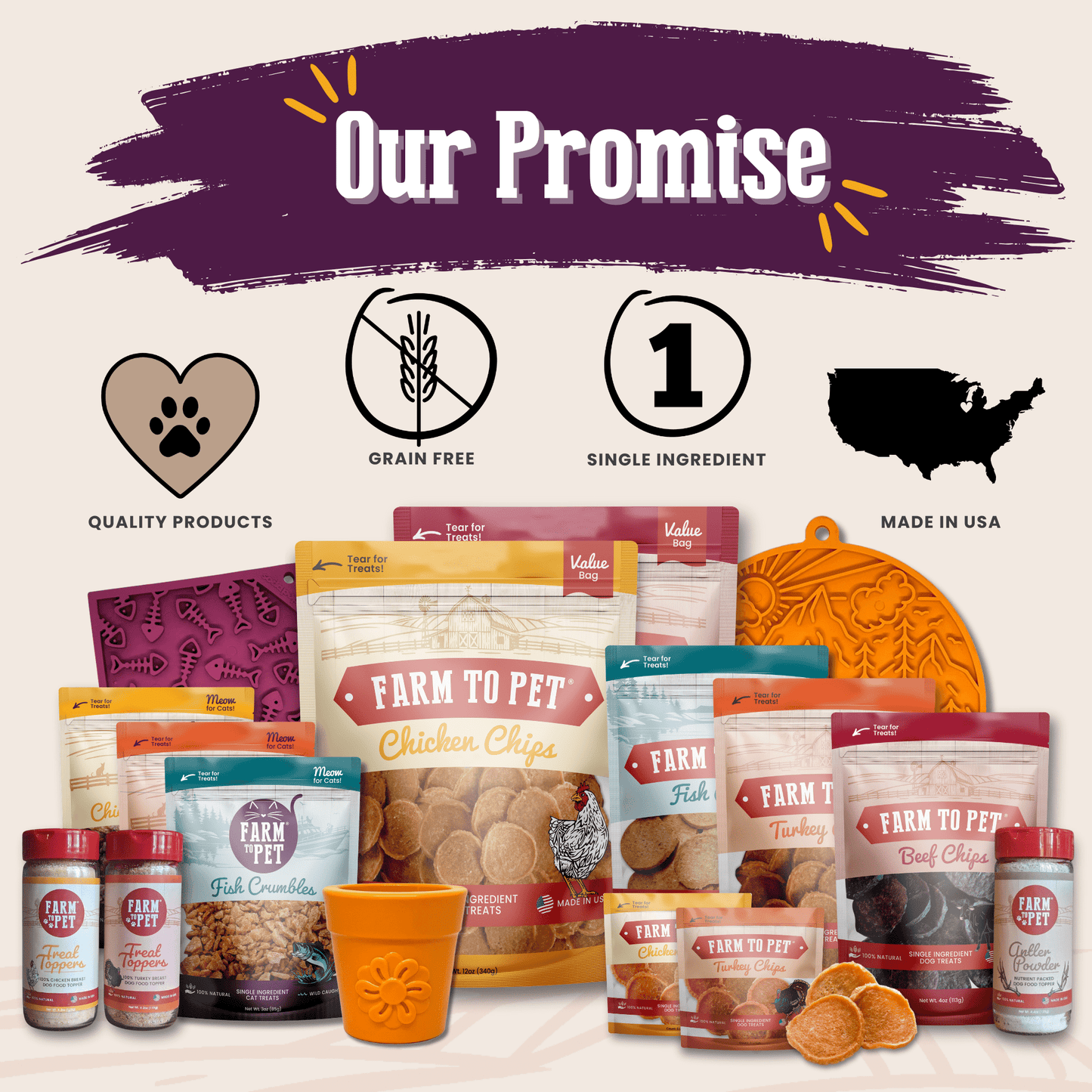 Chicken Crumbles Cat Treats | Single-Ingredient Treats for Cats