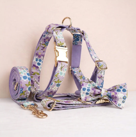 Ensemble classique floral Lilas Meadow personnalisé