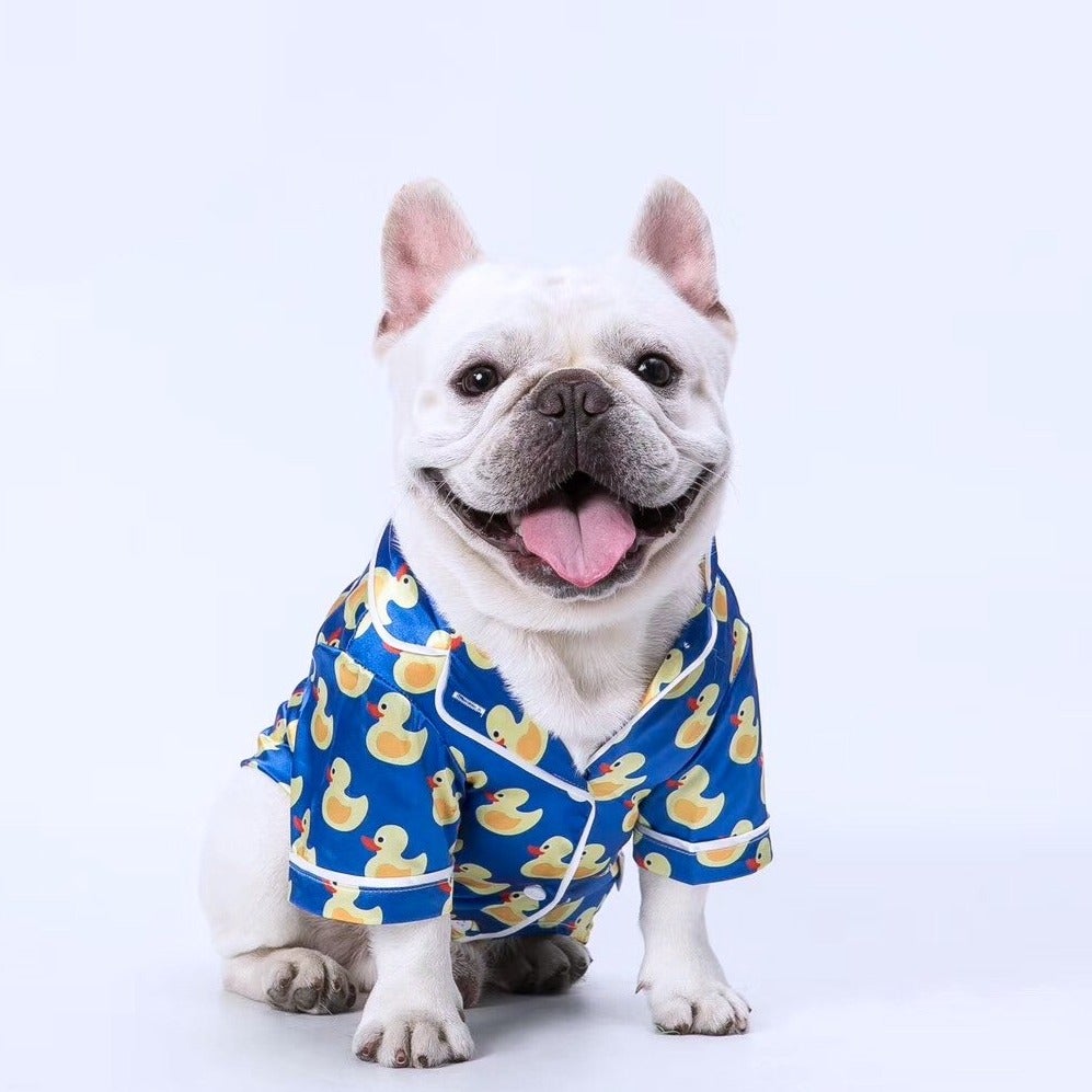 Pijama de seda de pato para mascotas