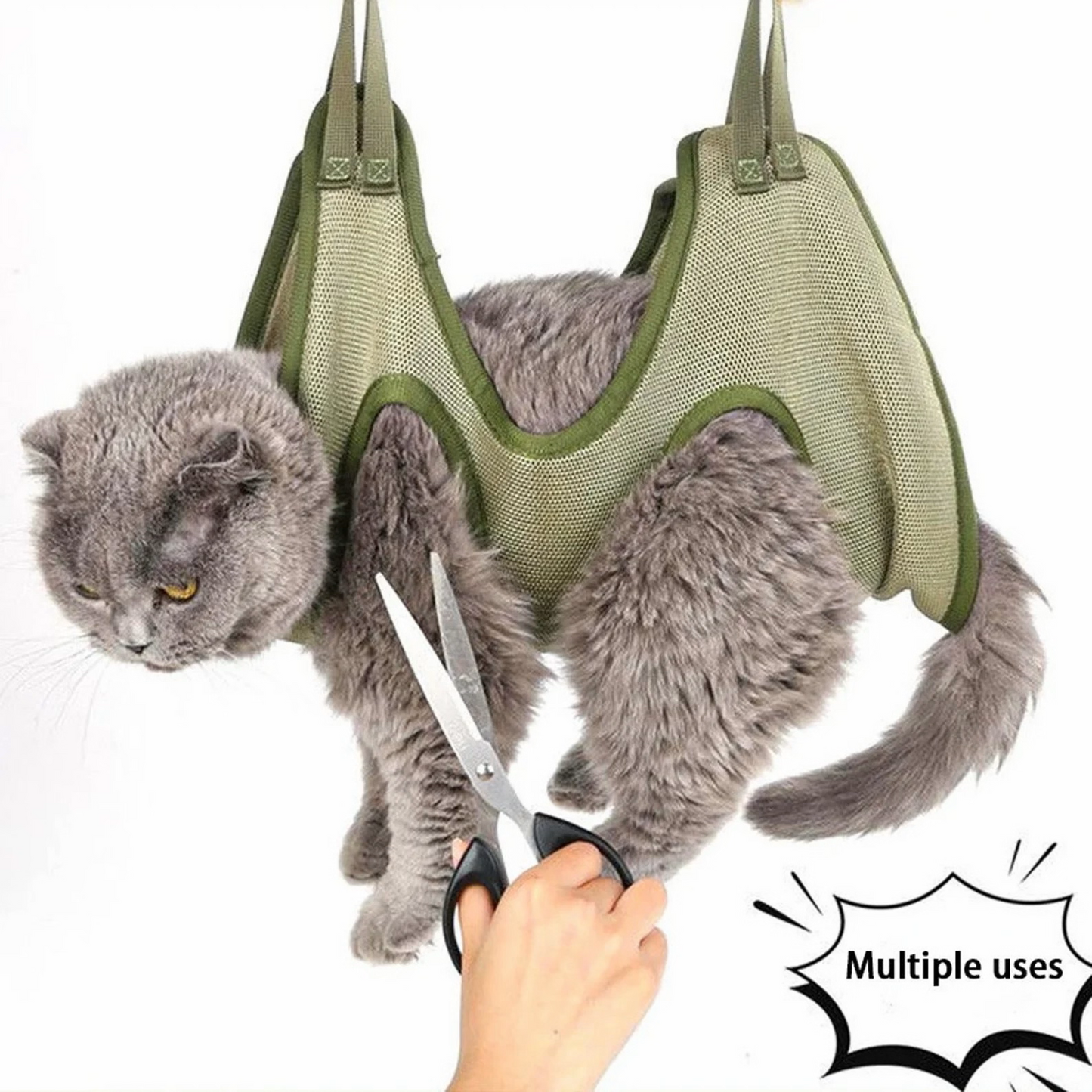 ÉCHARPE DE TOILETTAGE POUR ANIMAUX