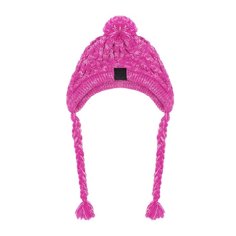 Gorros de punto cálidos para mascotas con bola esponjosa para otoño e invierno 