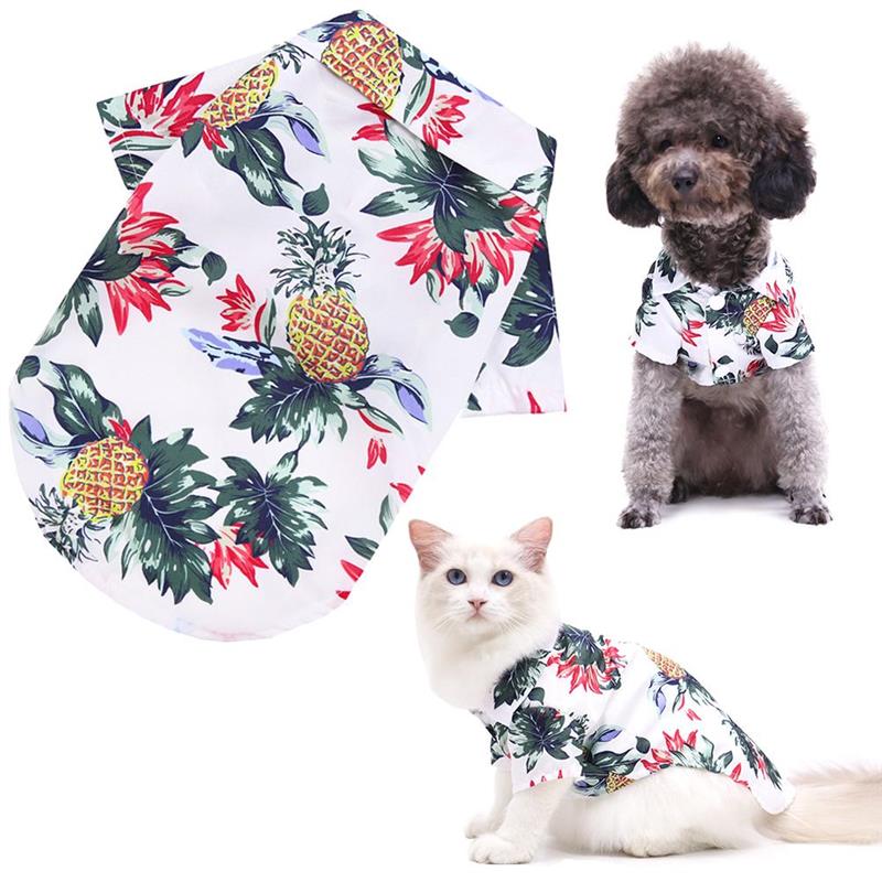 Camisas hawaianas para mascotas