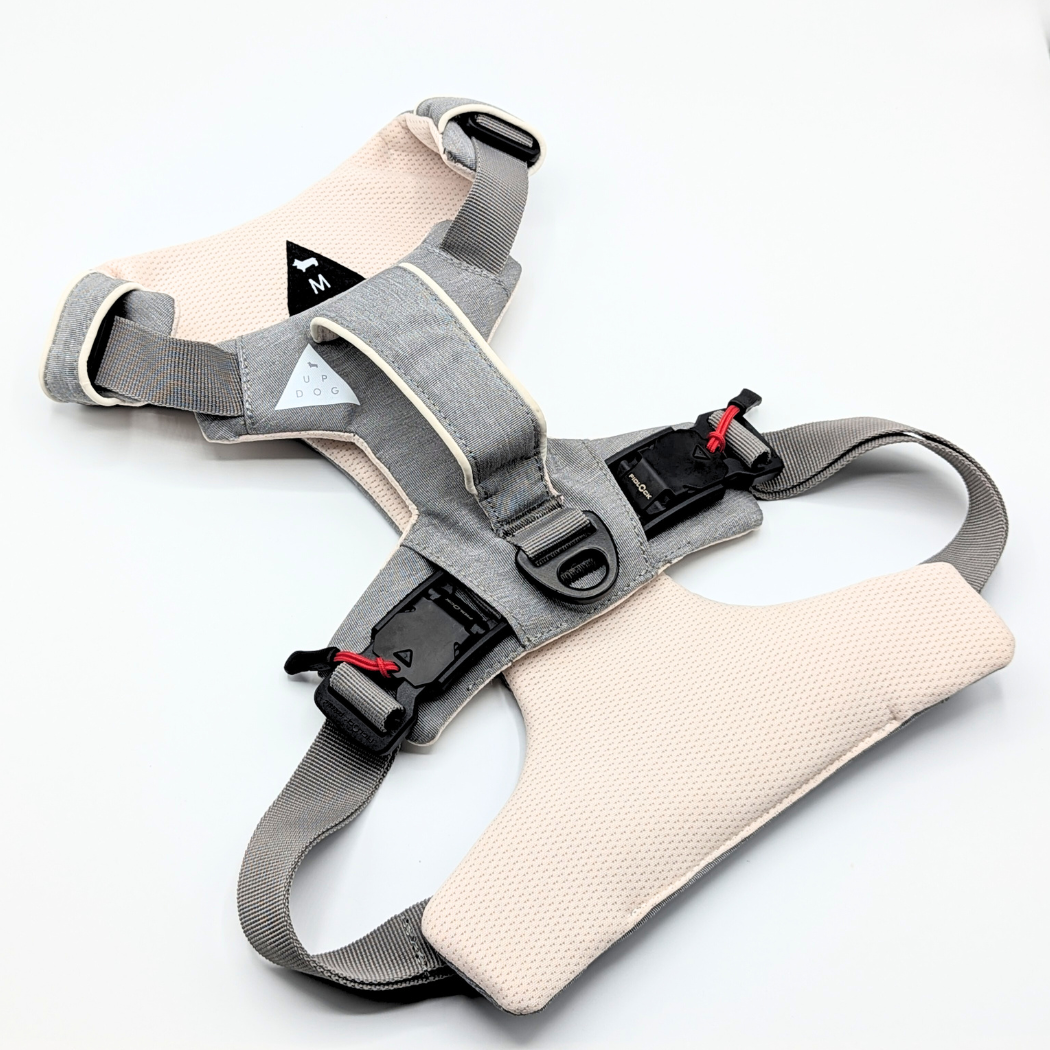 Harnais magnétique pour chien - Attache à une main, conception anti-traction