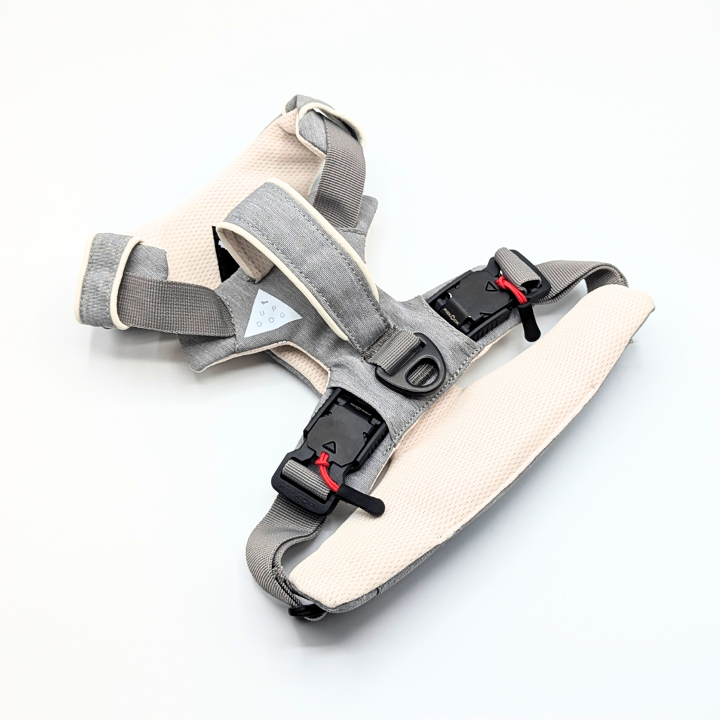 Harnais magnétique pour chien - Attache à une main, conception anti-traction