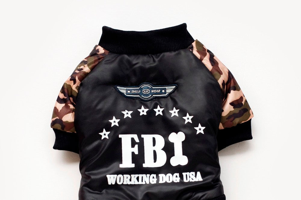 Abrigo de camuflaje del FBI | Pantalones de mono