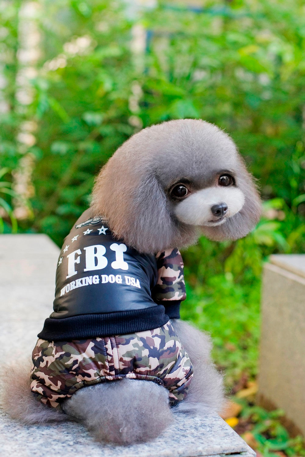 Abrigo de camuflaje del FBI | Pantalones de mono