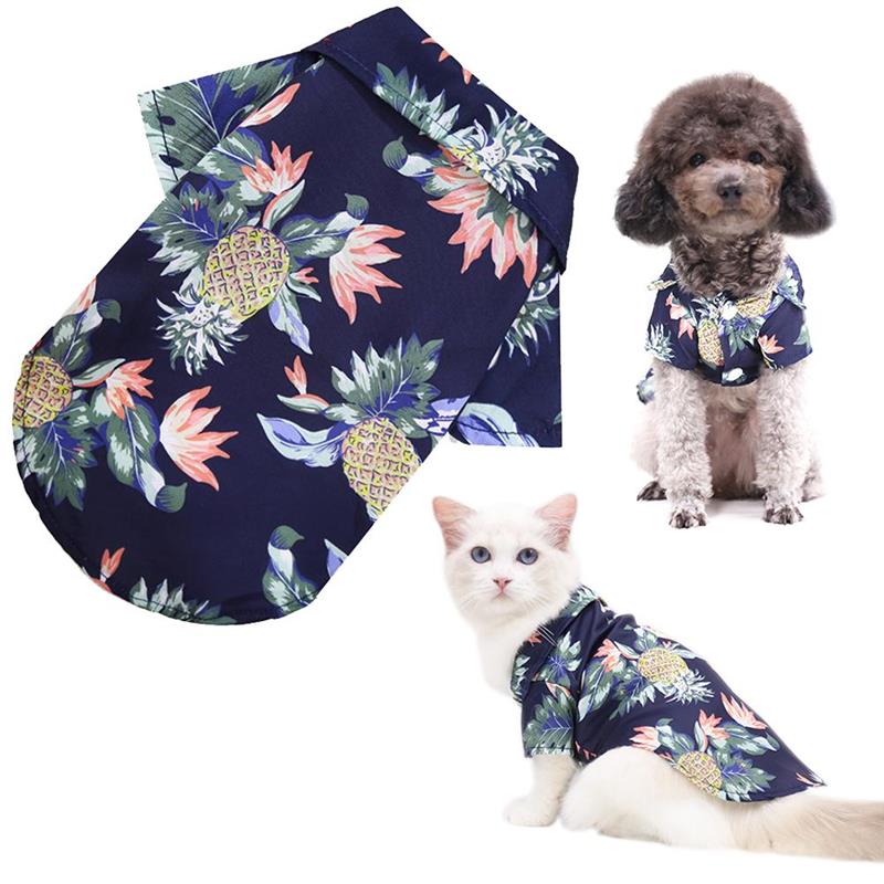 Camisas hawaianas para mascotas