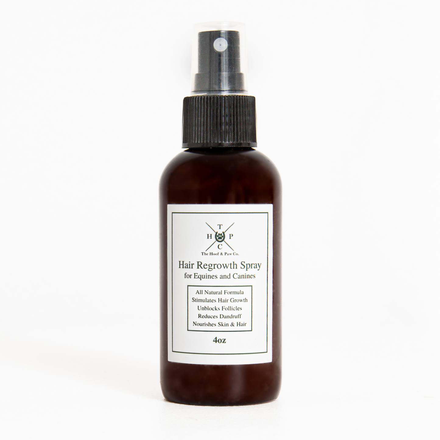 Spray para el crecimiento del pelo de perros y caballos